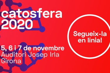NOTA DE PREMSA: La Catosfera 2020 se celebra per primera vegada íntegrament en línia els pròxims 5, 6 i 7 de novembre